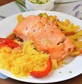 Salmon and Chips
